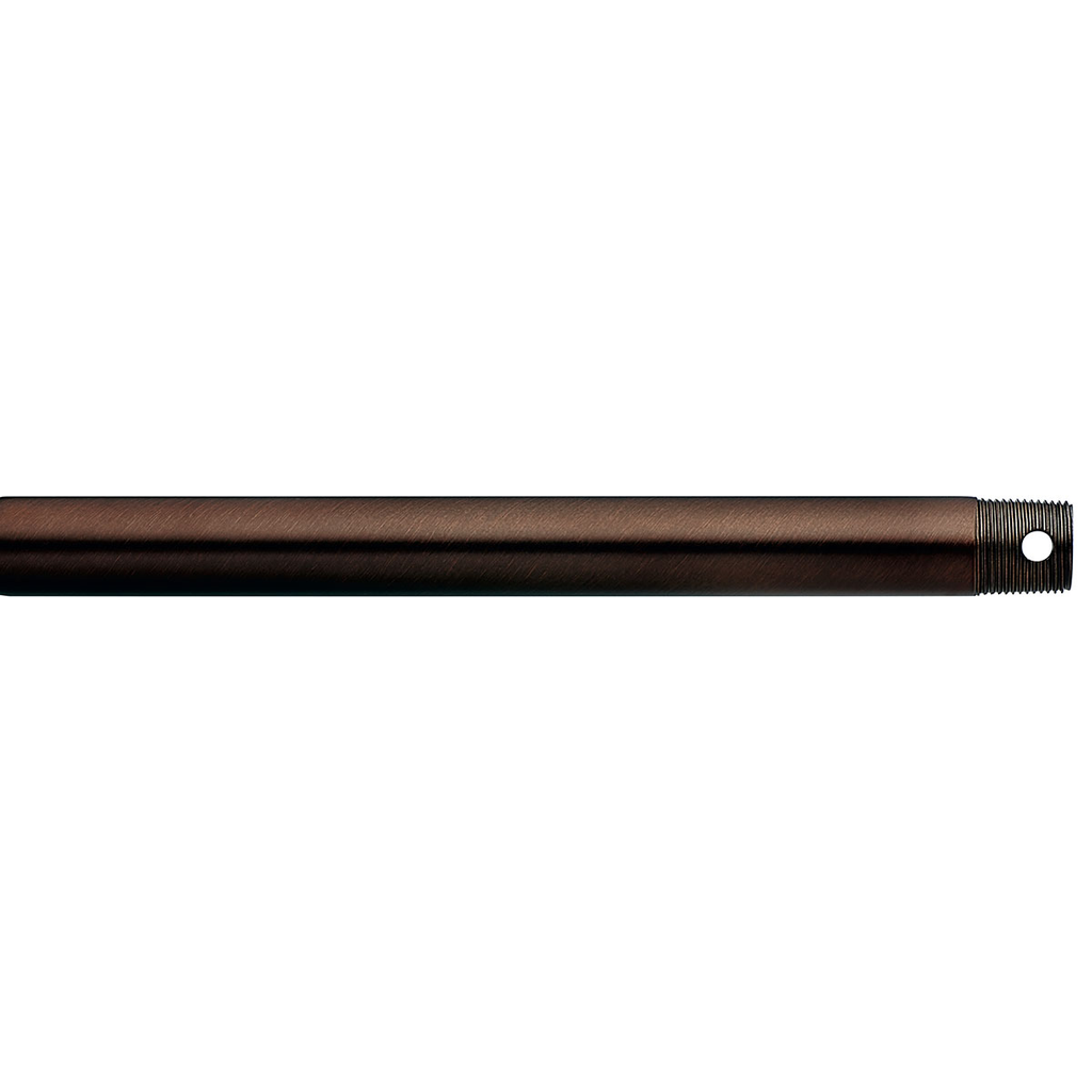 Product image for Kichler 360000OBB Dual Threaded 12" Downrod Oil Brushed Bronze