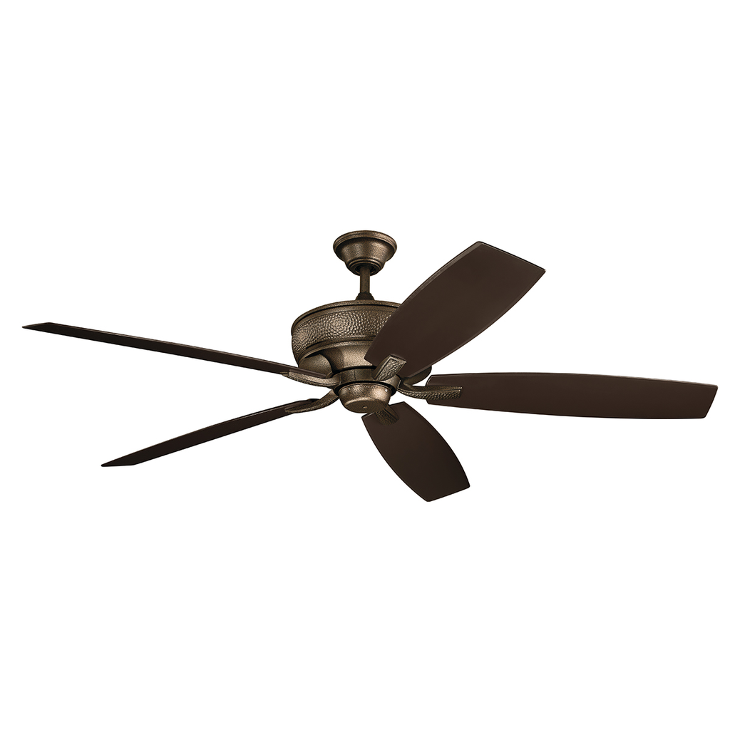 Product image for Kichler 310206WCP Monarch™ Patio 70" Fan Weathered Copper