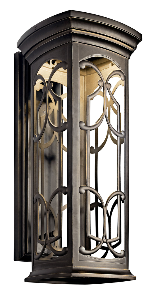 Kichler 49229OZLED Franceasi 25" LED Wall Light Olde Bronze® Product image for Kichler 49229OZLED Franceasi 25" LED Wall Light Olde Bronze®