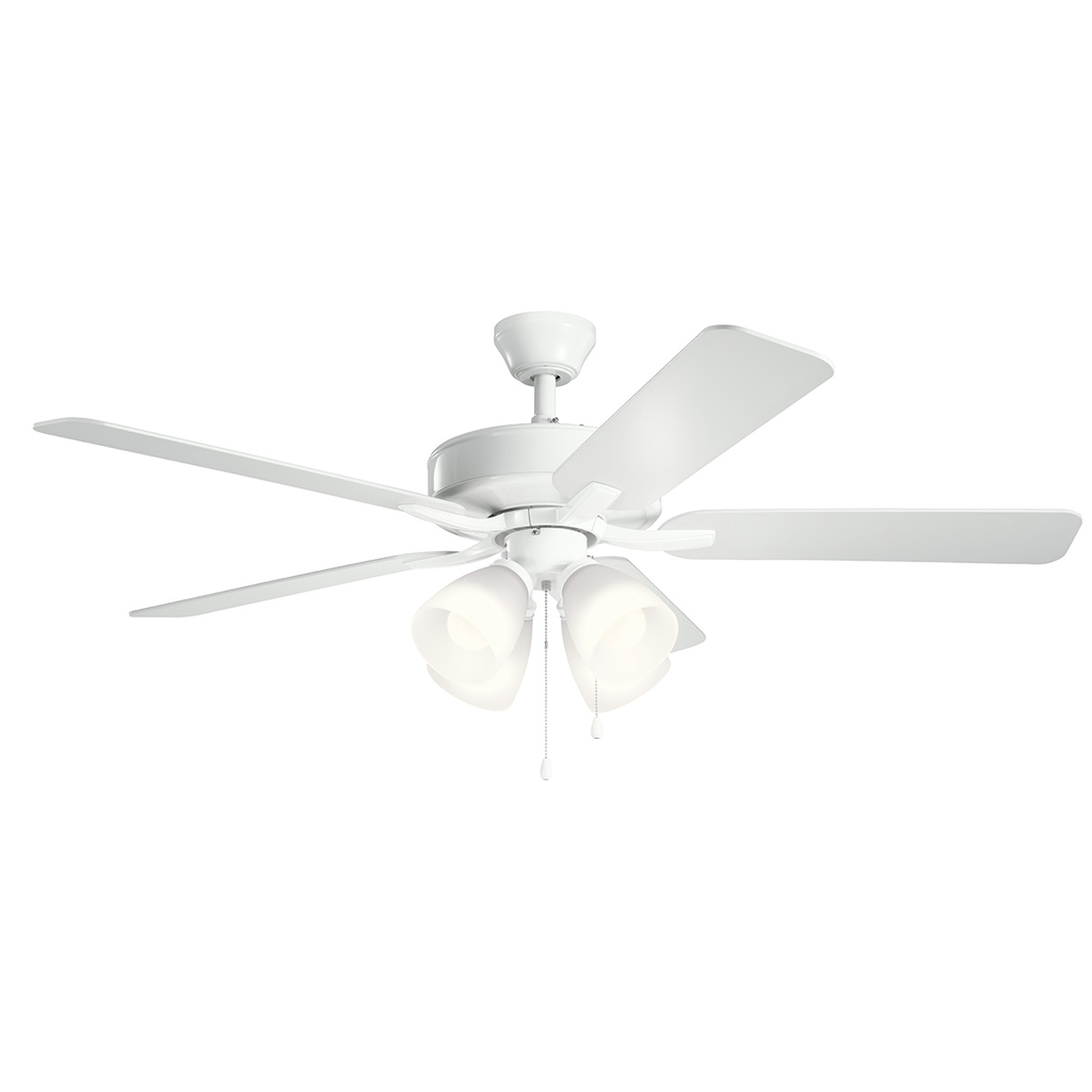 Product image for Kichler 330016WH 52" Basics Pro Premier Fan White