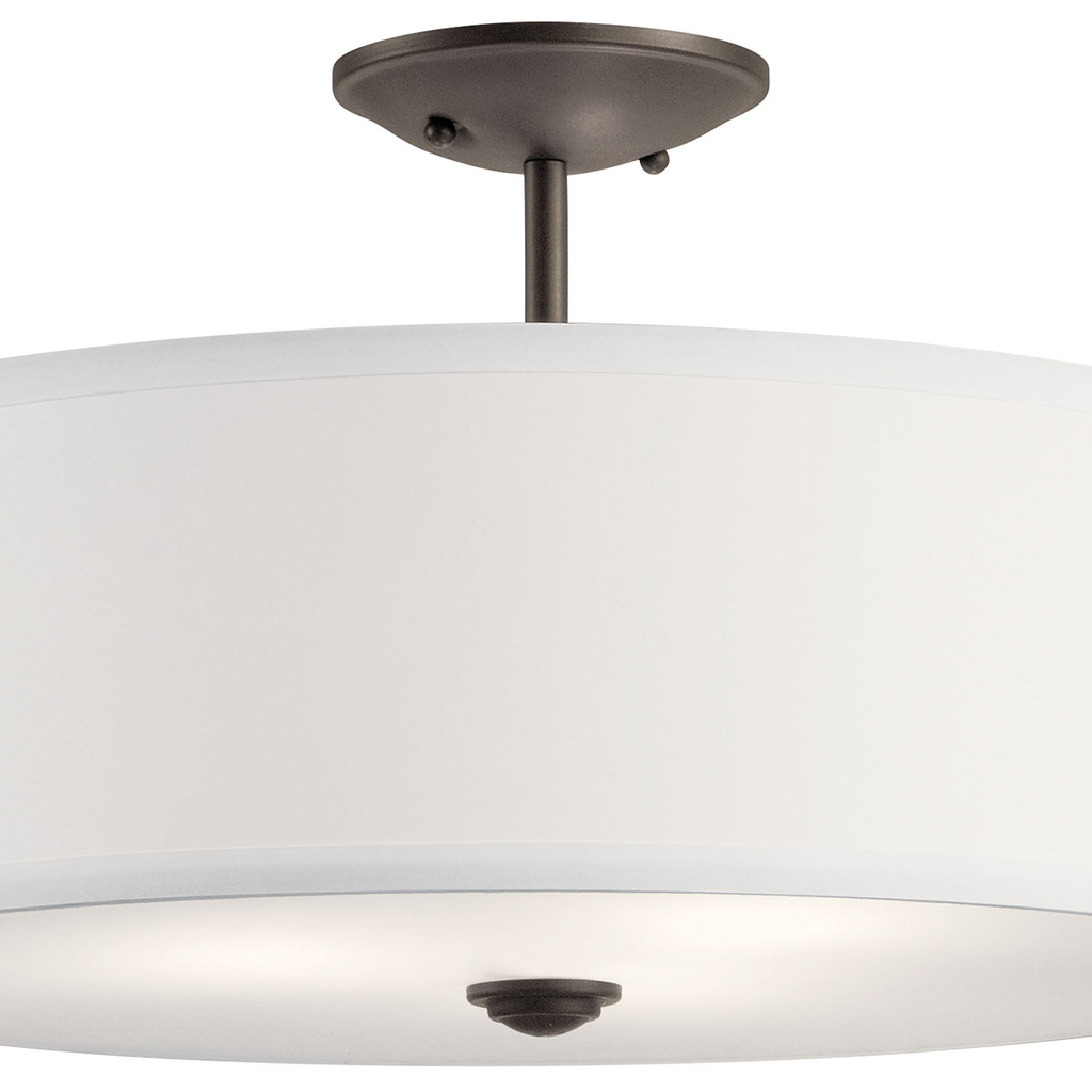 Shailene 18" Round Semi Flush Olde Bronze