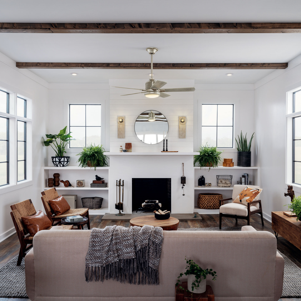 Product image for Kichler 300052NI Colerne™ LED 52" Fan Brushed Nickel