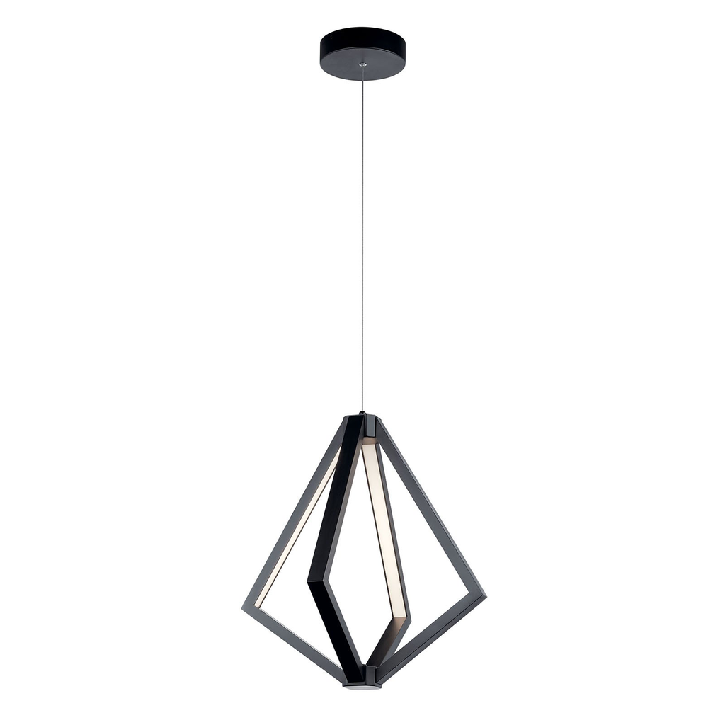 Product image for Kichler 84091 Everest 19.75" Small LED Pendant Black
