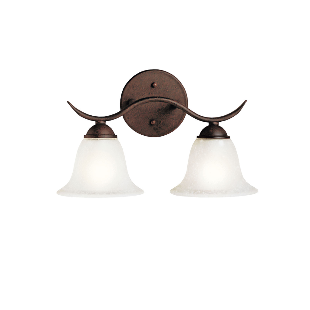 Dover 2 Light Vanity Light Tannery Bronze