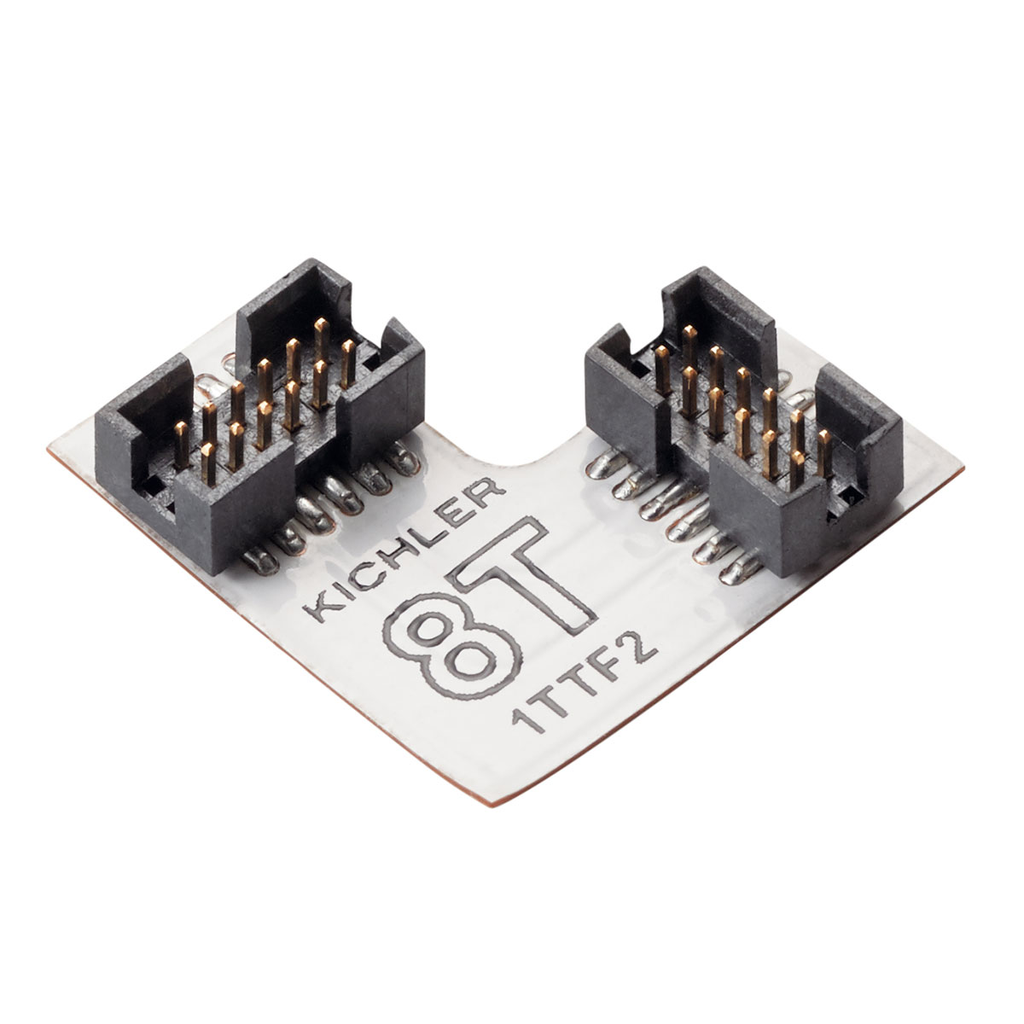 Product image for Kichler 8T1TTF2WH 8T Flexible 90 Degree Tape to Tape Connector