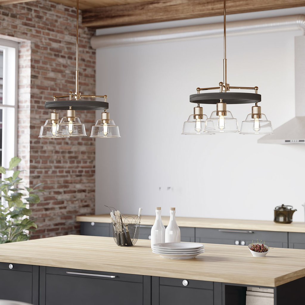 Product image for KICH 52402PN Chandelier 3Lt Polishe