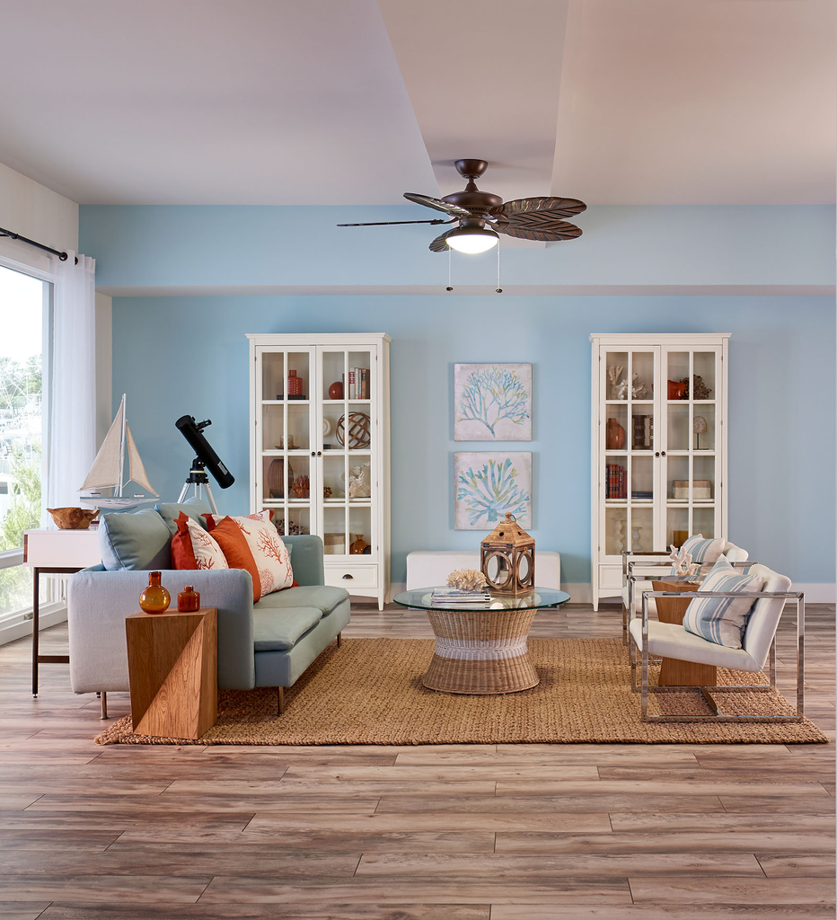 Product image for Kichler 320500CMO Canfield 52" Fan Coffee Mocha