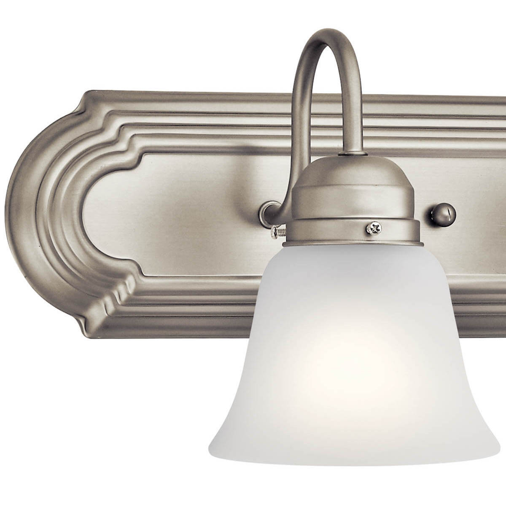 24" 3 Light Vanity Light Brushed Nickel