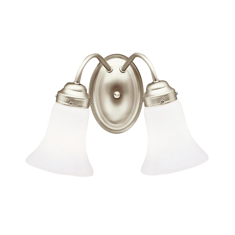 Product image for Kichler 6122NI 13.5" 2 Light Vanity Light Brushed Nickel