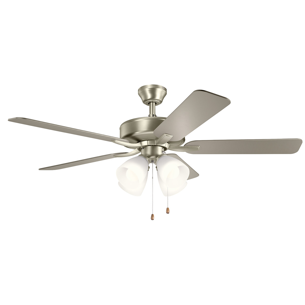 Product image for Kichler 330016NI 52" Basics Pro Premier Fan Brushed Nickel
