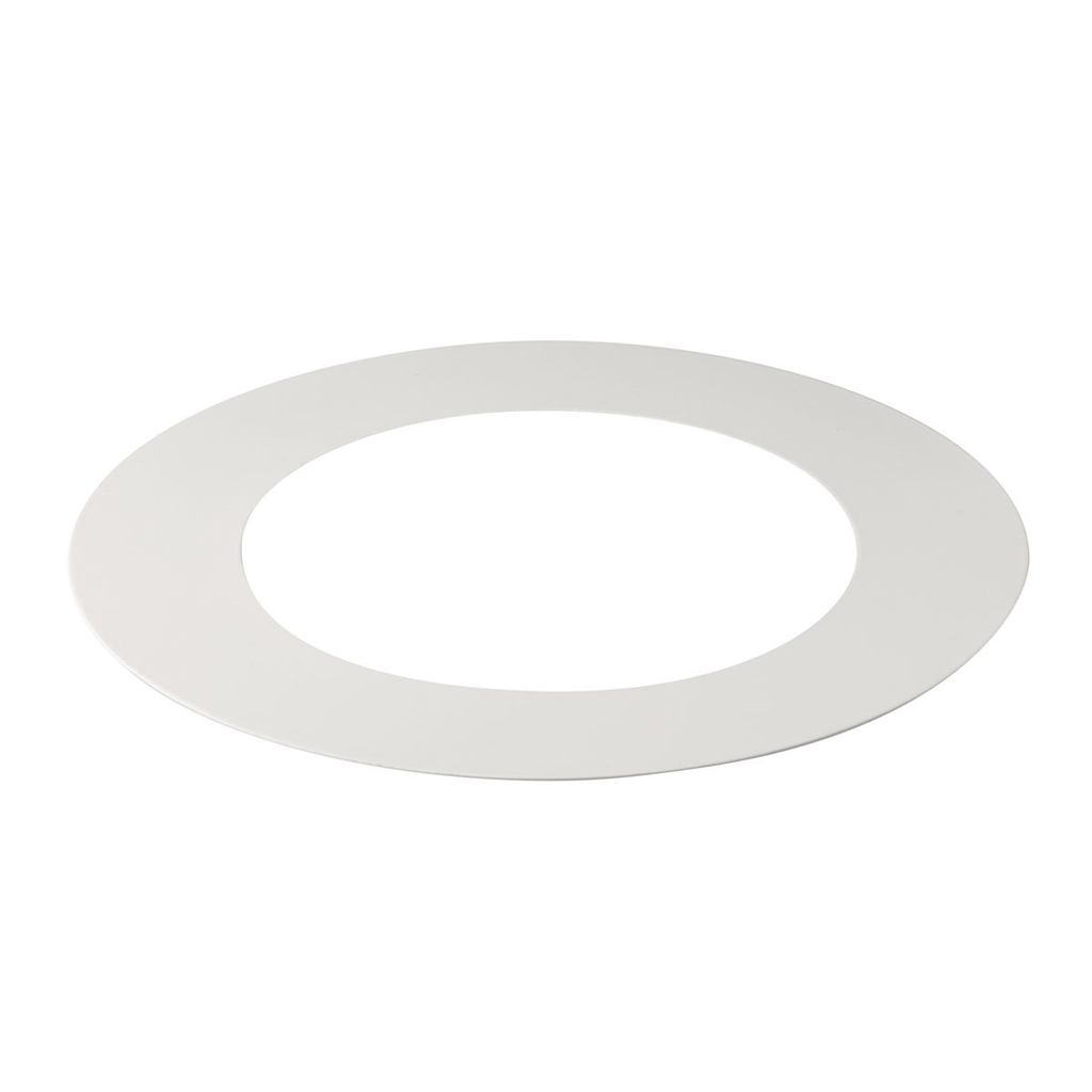 Product image for Kichler DLGR06BWH Direct-to-Ceiling Universal Goof Ring 5.5" - 8.4" White