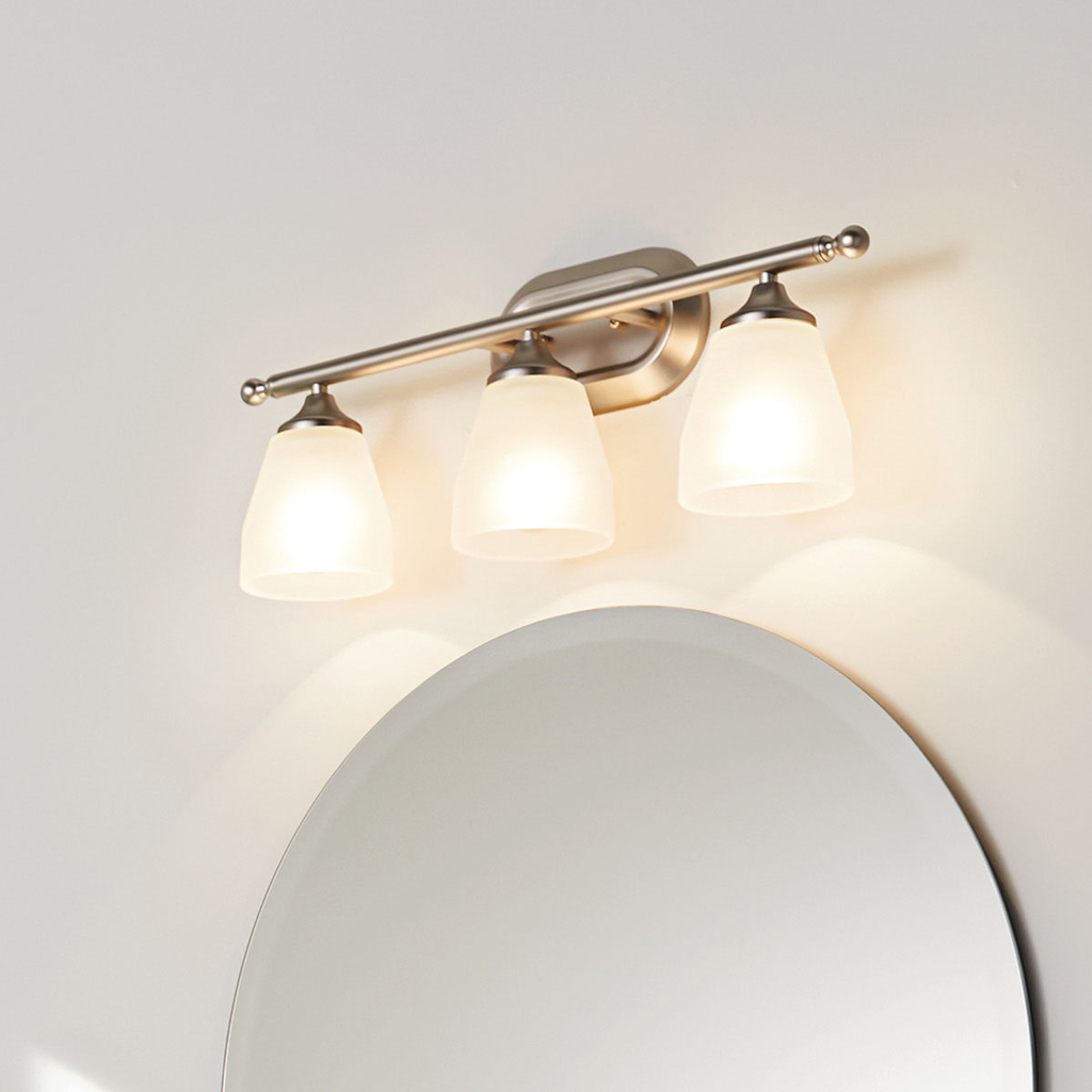 Ansonia 3 Light Vanity Light Nickel