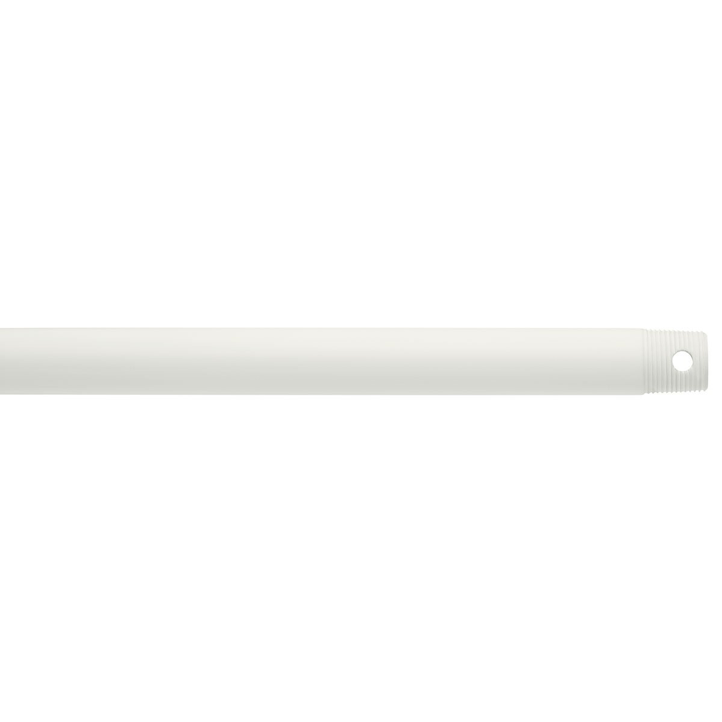 Product image for Kichler 360002WH Dual Threaded 24" Downrod White