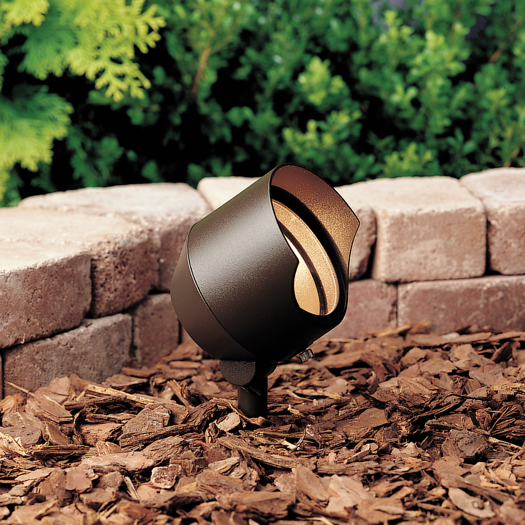 Kichler 15381AZT 12V MR16 Accent Light Textured Architectural Bronze Product image for Kichler 15381AZT 12V MR16 Accent Light Textured Architectural Bronze