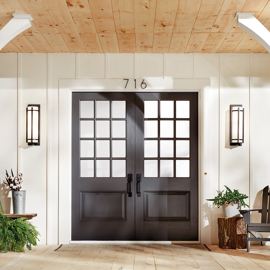 Product image for Kichler 49121AVI Camden™ 22.5" Wall Light Anvil Iron