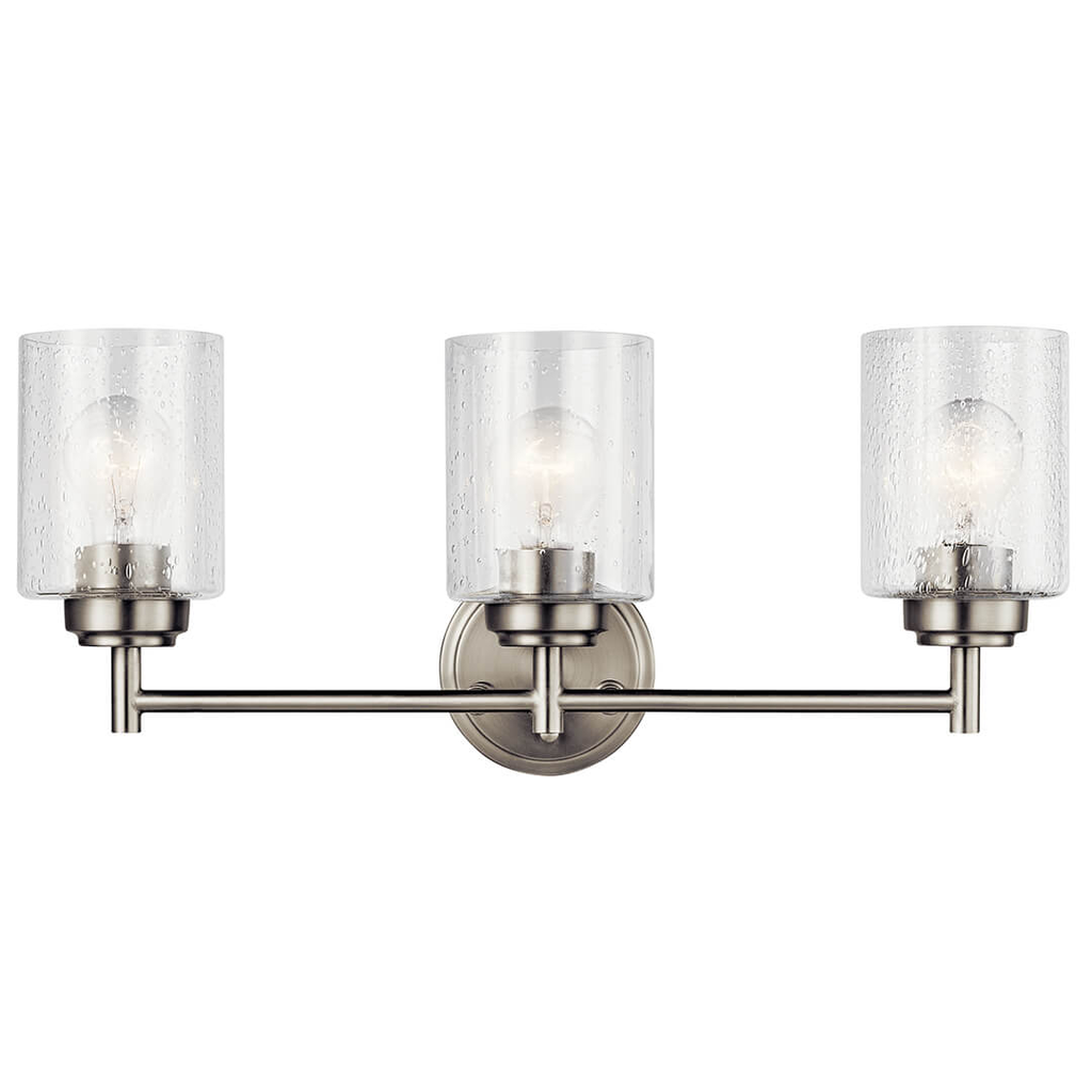 Winslow 3 Light Vanity Light in Nickel