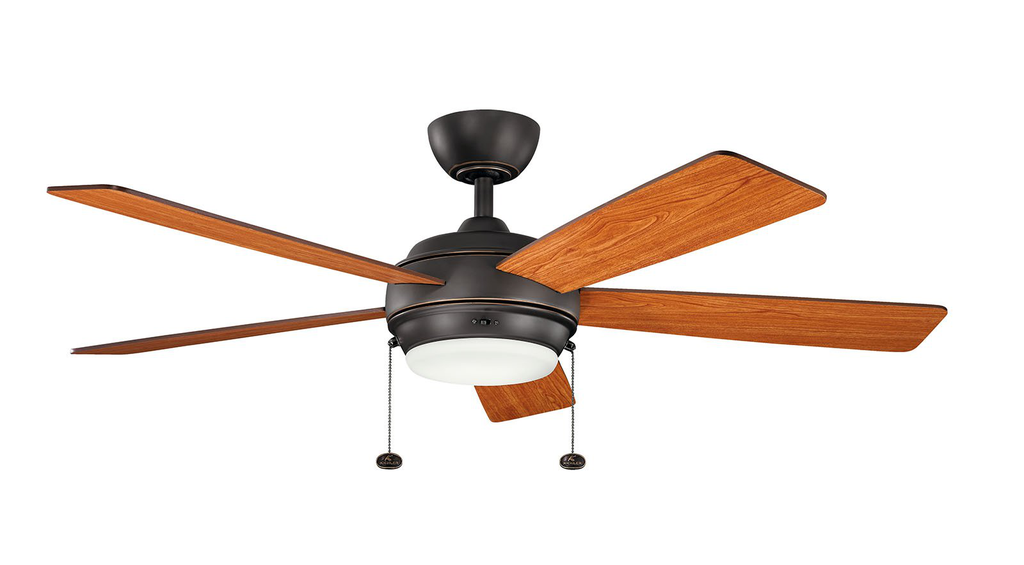 Product image for Kichler 330174OZ Starkk™ LED 52" Fan Olde Bronze®