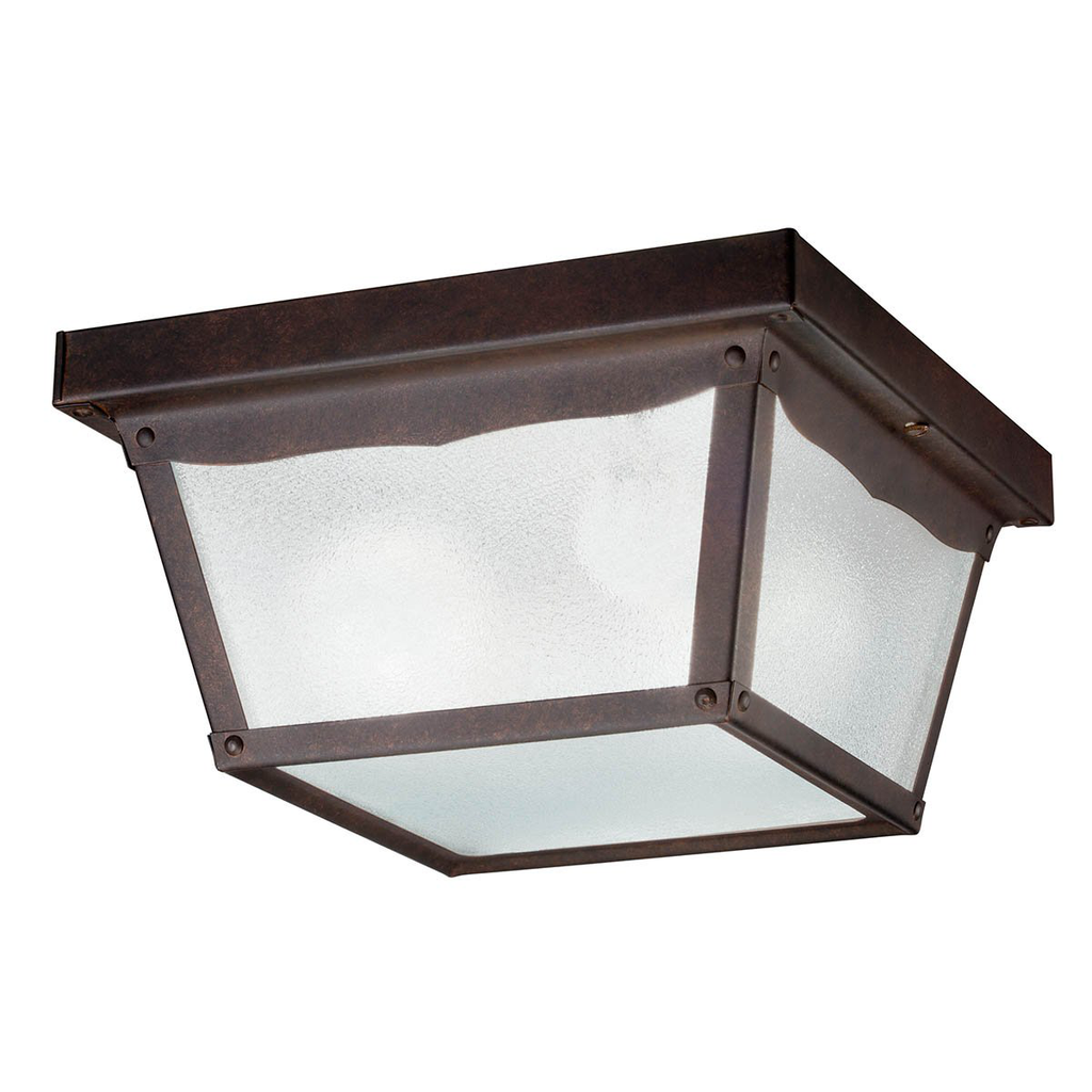 Product image for Kichler 345TZ 9.25" 2 Light Flush Mount Tannery Bronze™