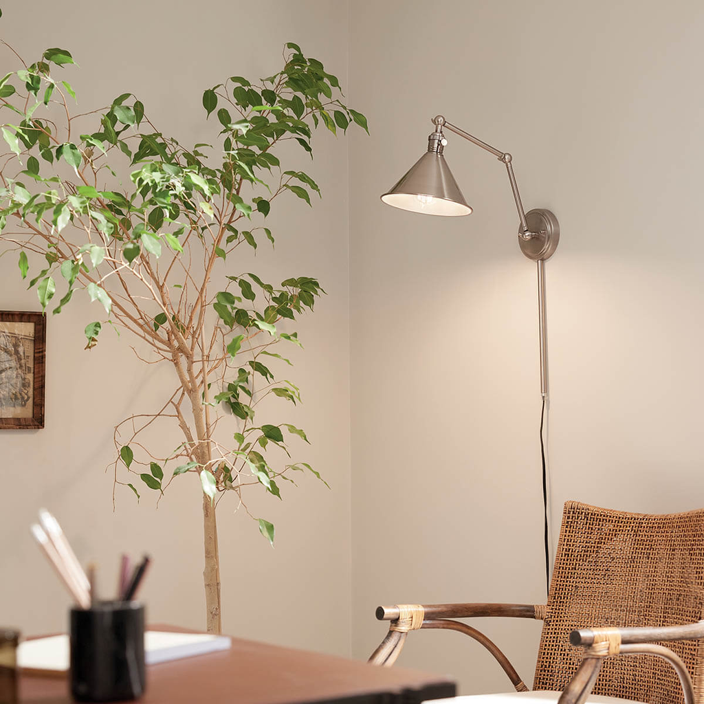 Product image for KICH 43115CLP Wall Sconce 1Lt