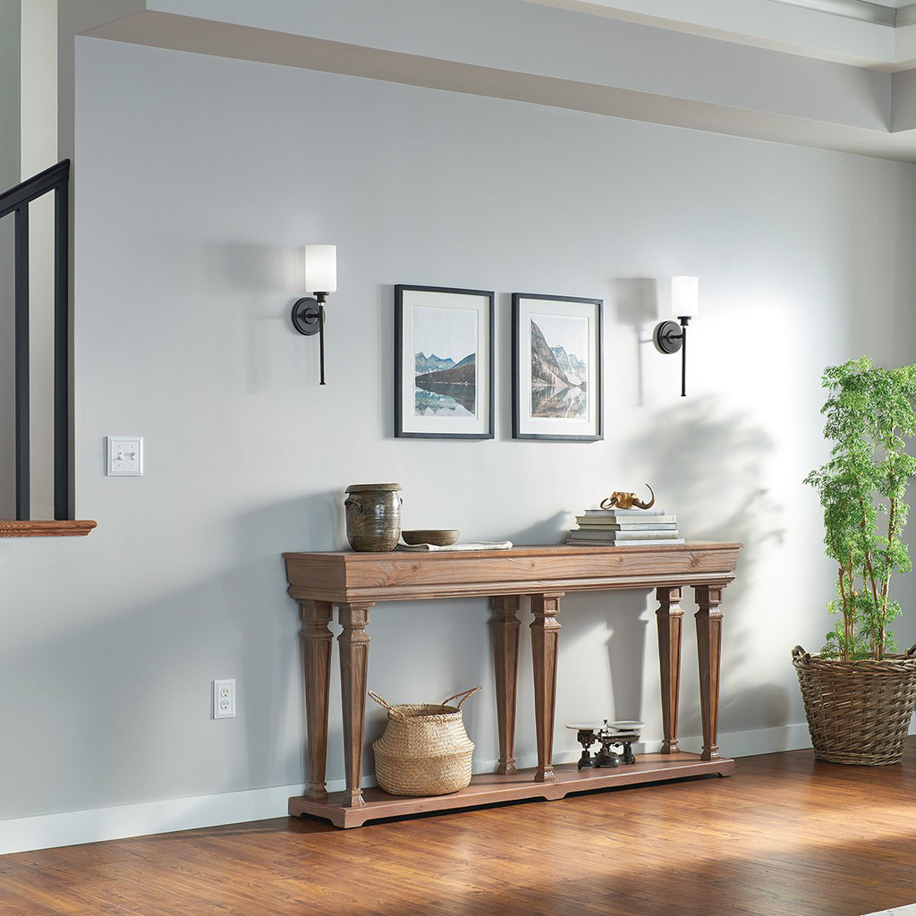 Product image for Kichler 45921OZ Joelson™ 1 Light Wall Sconce Olde Bronze®