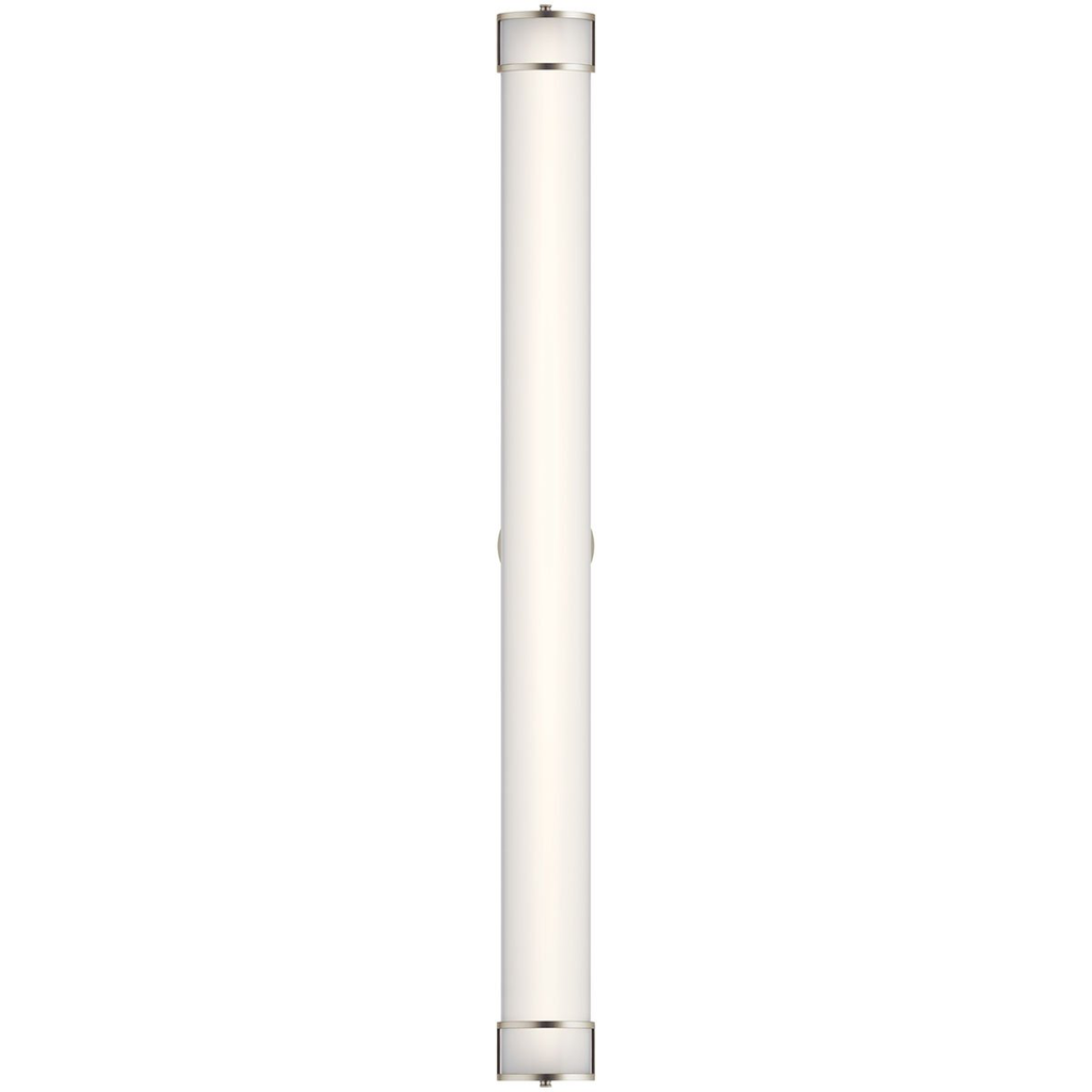 Product image for Kichler 11144NILED 48" Linear LED Vanity Light Brushed Nickel