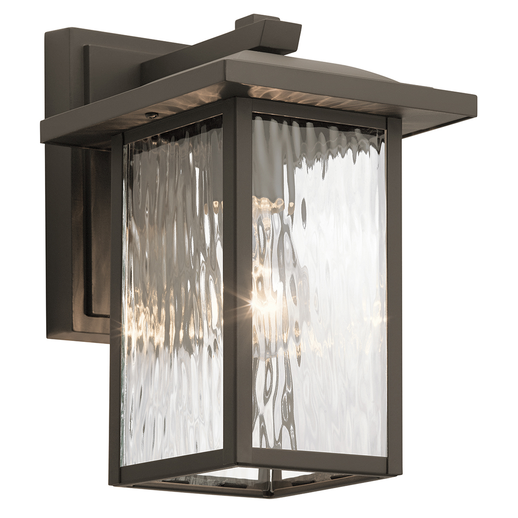 Product image for Kichler 49924OZ Capanna™ 10.25" 1 Light Wall Light Olde Bronze®