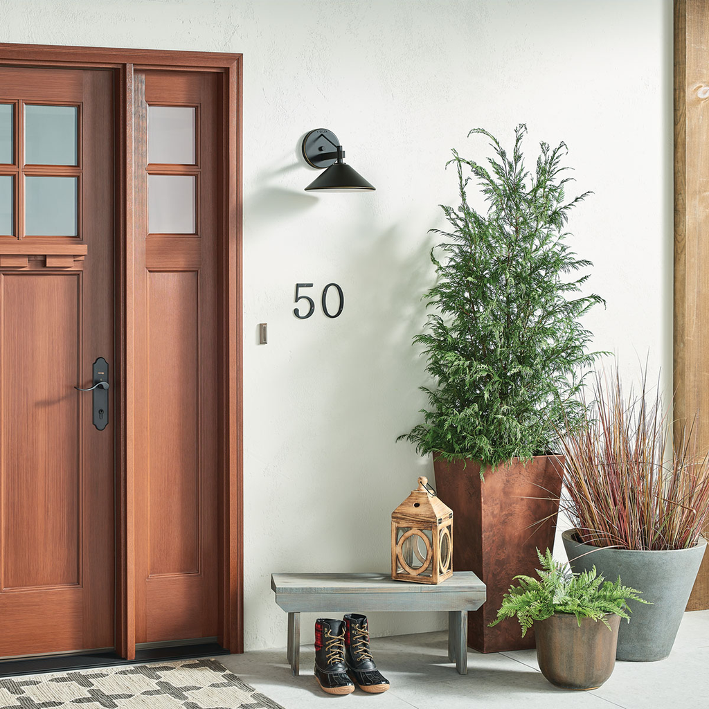 Product image for Kichler 49060OZ Ripley™ 1 Light Wall Light Olde Bronze®