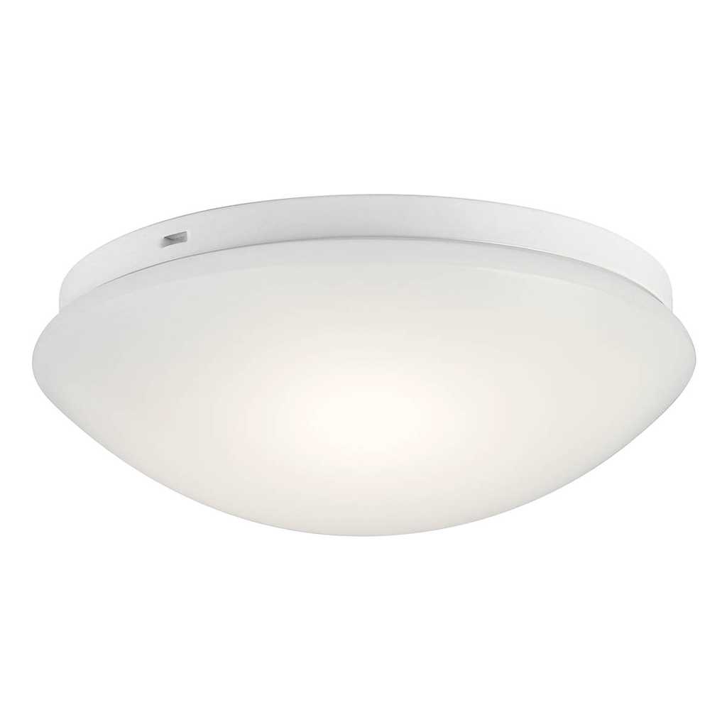 Product image for Kichler 10755WHLED 10.75" LED Flush Mount in White
