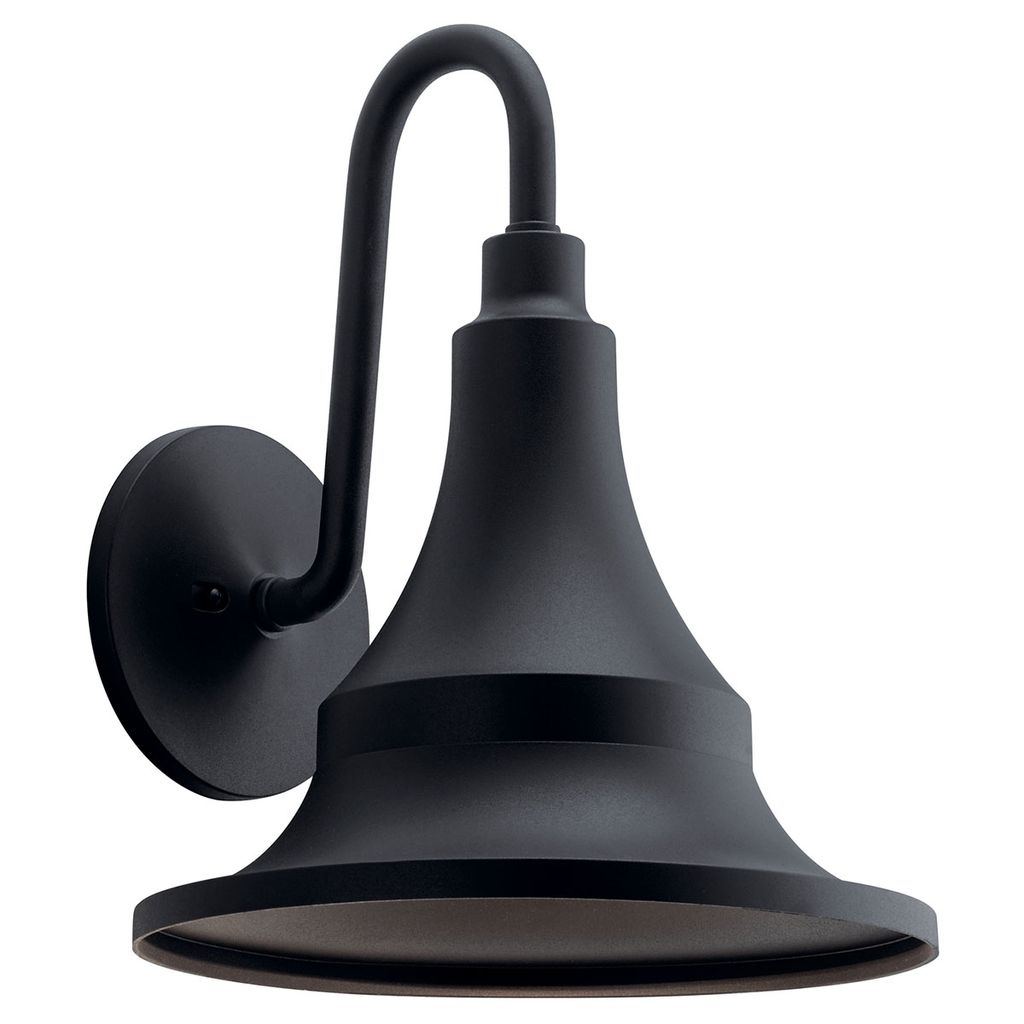Product image for Kichler 59056BKT Hampshire 19.75" 1 Light Wall Light Textured Black