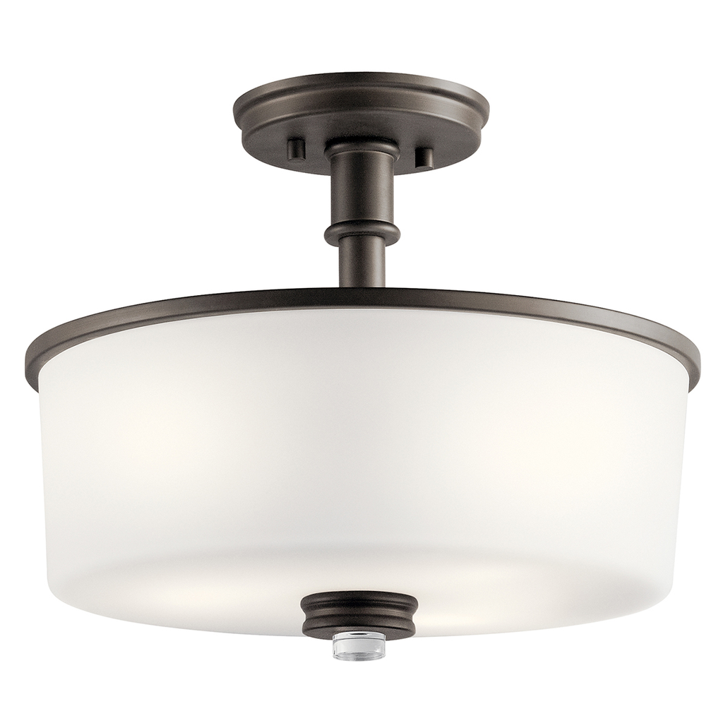 Product image for KICH 43926OZL18 Semi Flush 3Lt LED
