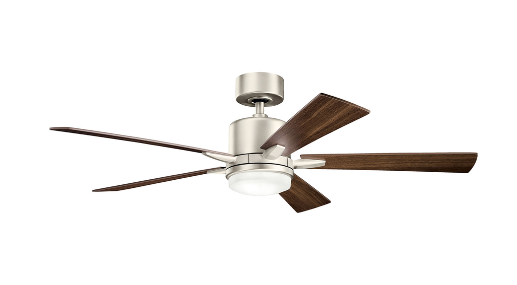 Product image for Kichler 330000NI Lucian™ LED 52" Fan Brushed Nickel