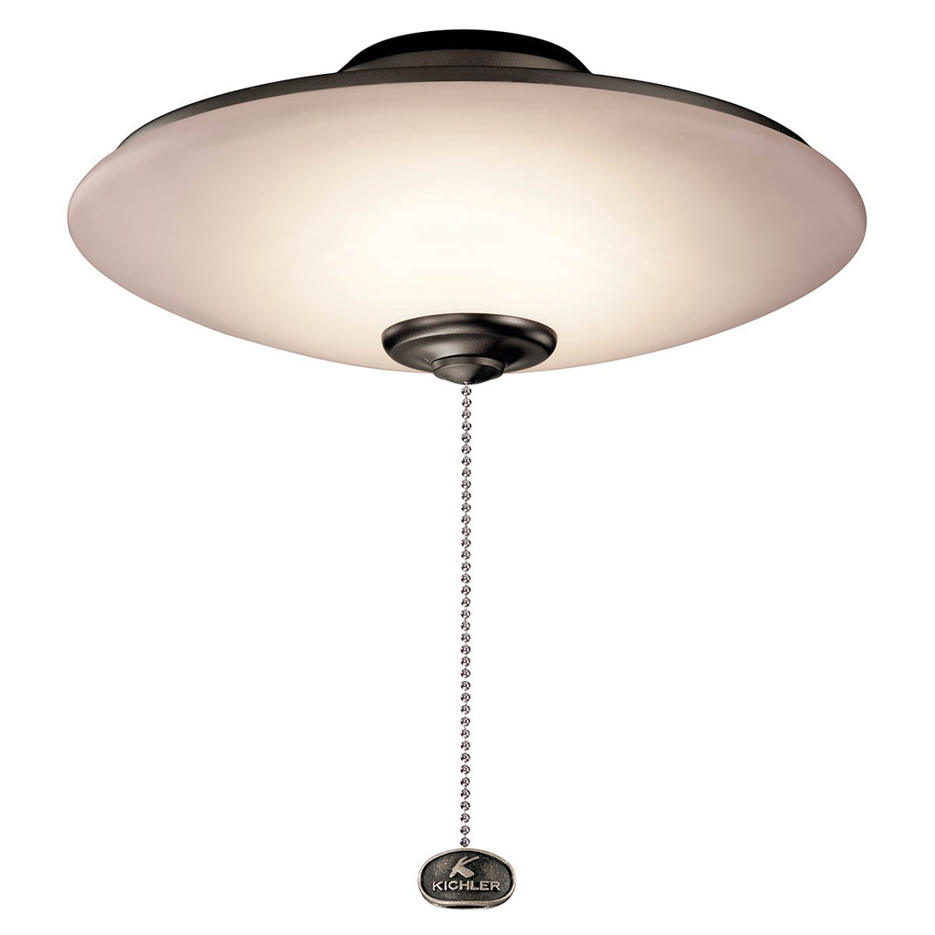 Product image for Kichler 380931MUL Low Profile Outdoor Light Kit LED 11.5" Umber Etched Multiple Finishes