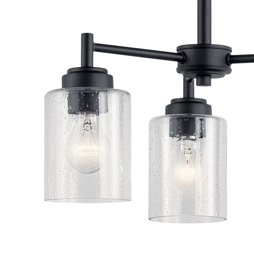 Winslow™ 3 Light Mini Chandelier Black
