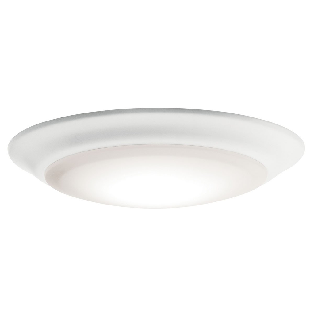Product image for Kichler 43848WHLED27T Downlight Gen II 2700K T24 LED Flush Mount White