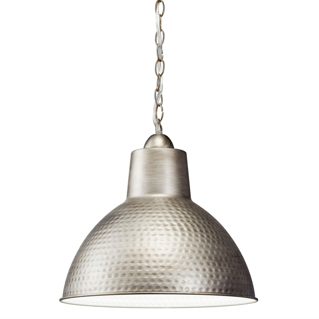 Product image for Kichler 78200AP Missoula&#8482; 1 Light Pendant Antique Pewter