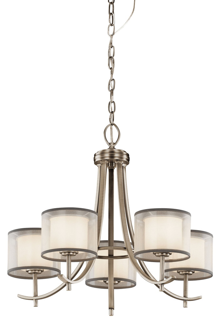 Tallie™ Chandelier 5 Light Antique Pewter