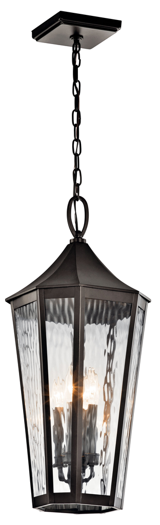 Product image for Kichler 49517OZ Rochdale™ 4 Light Pendant Olde Bronze®