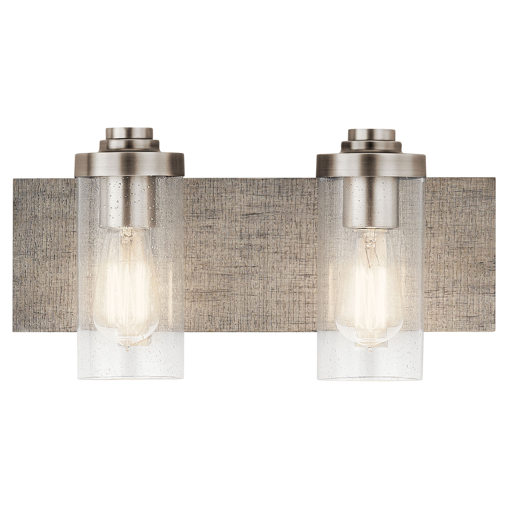 Dalwood 2 Light Vanity Light Pewter