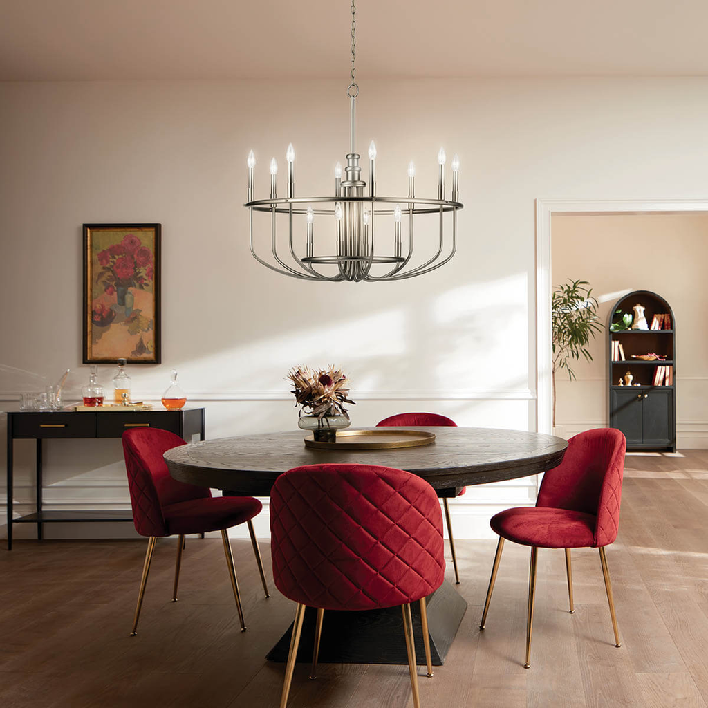 Product image for KICH 52305NI Chandelier 12Lt