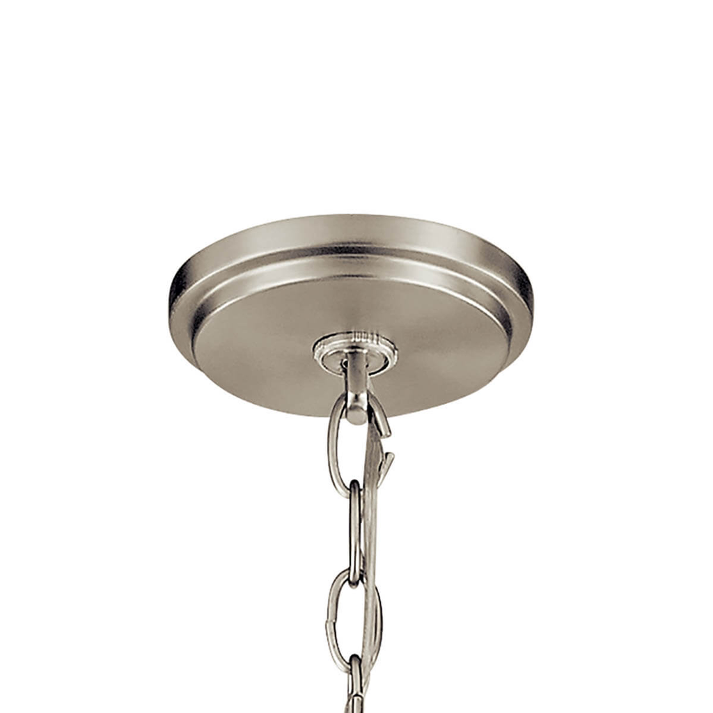Daimlen 9 Light Chandelier Brushed Nickel
