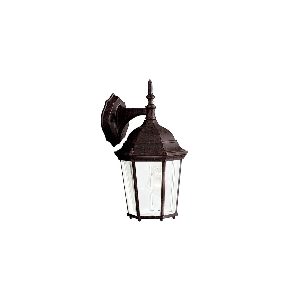 Product image for Kichler 9650TZ Madison 14.75" 1 Light Wall Light Tannery Bronze™