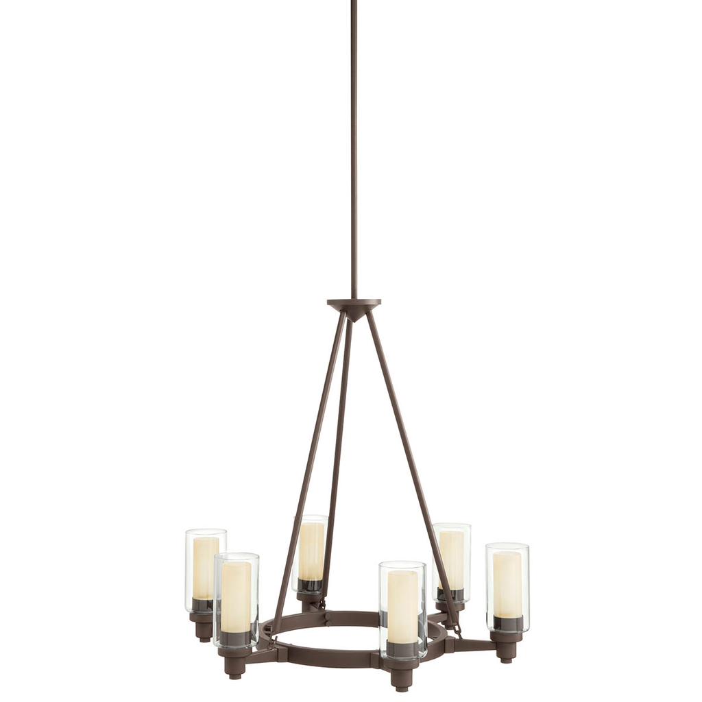 Product image for Kichler 2344OZ Circolo 6 Light Chandelier Olde Bronze®