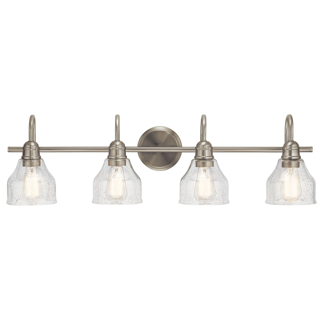 Product image for Kichler 45974NI Avery™ 4 Light Vanity Light Brushed Nickel