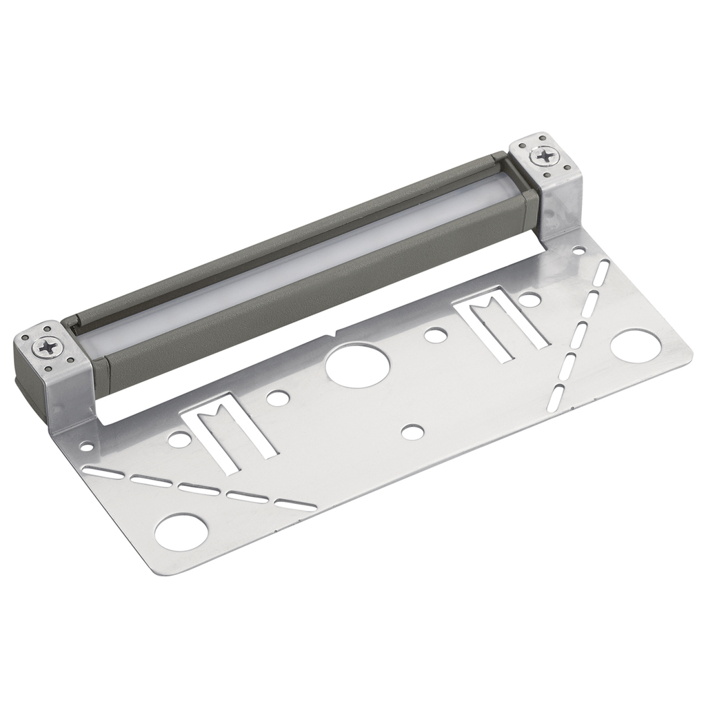 Product image for Kichler 16101GRY30 12V 3000K LED 6" Hardscape Gray