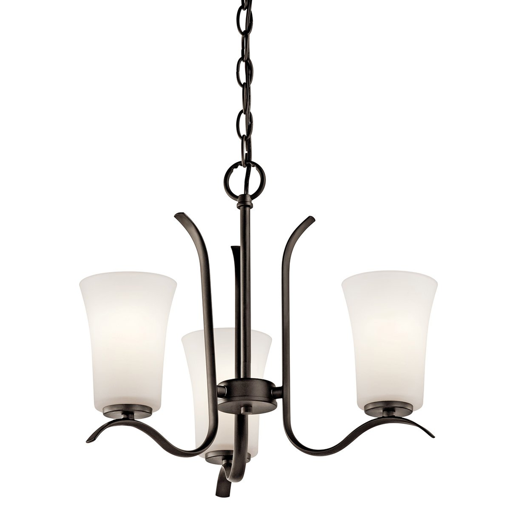 Product image for KICH 43073OZL18 Mini Chandelier 3Lt