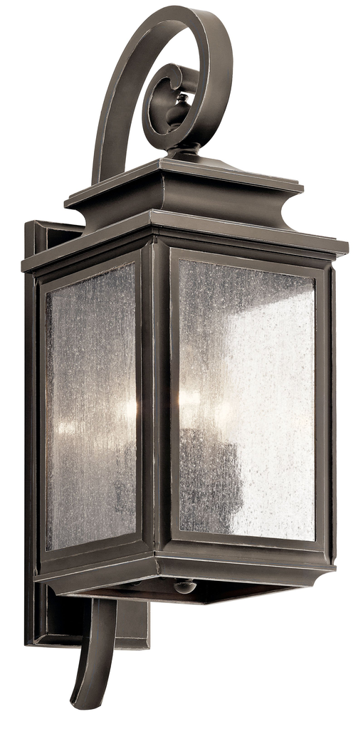 Product image for Kichler 49502OZ Wiscombe Park™ 21.75" 3 Light Wall Light Olde Bronze®