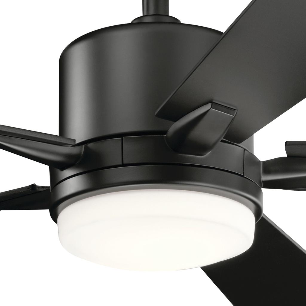 Lucian LED 3000K 52"" Fan Satin Black
