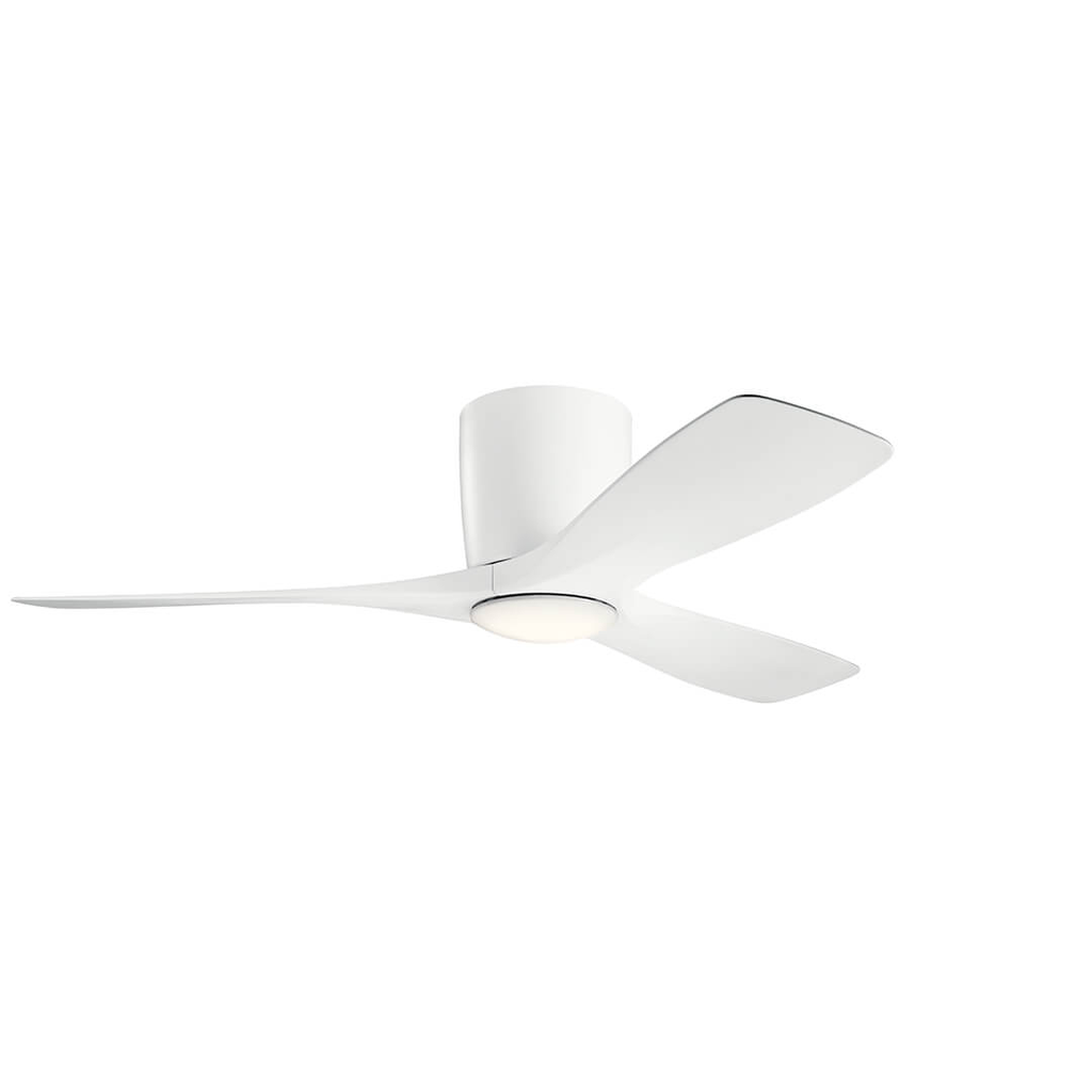 Product image for Kichler 300032MWH 48" Volos Ceiling Fan Matte White