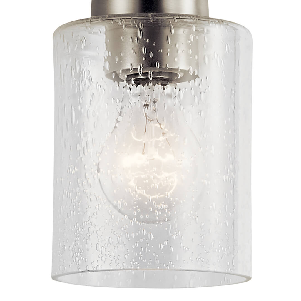Winslow 7" 1 Light Mini Pendant in Nickel