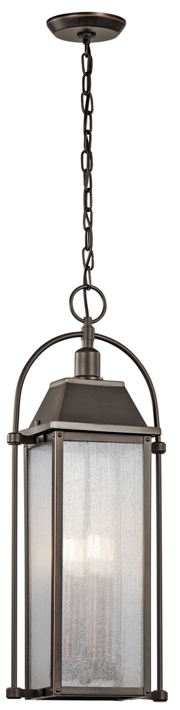 Product image for Kichler 49718OZ Harbor Row™ 4 Light Pendant Olde Bronze®